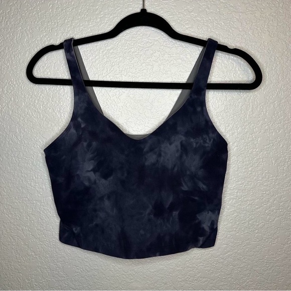 lululemon athletica Tops - Lululemon Align-Style Cropped Yoga Tank Tie Dye Size 6